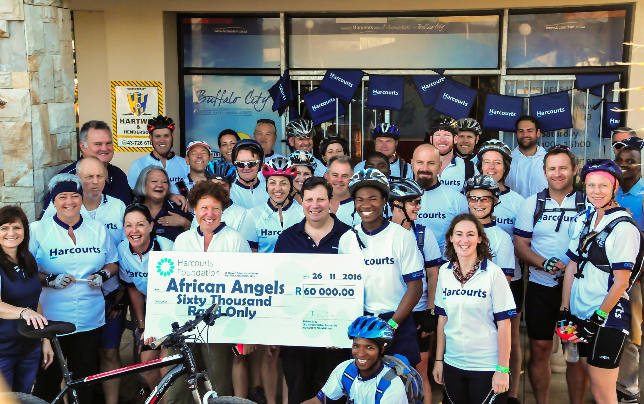 Harcourts donates R1million in South Africa and $5million globally to charities